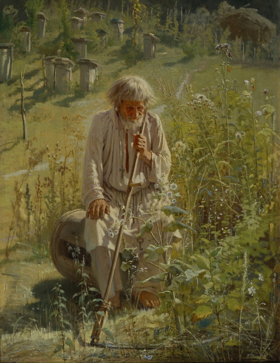 Apiculteur, 1872 - Ivan Nikolaevich Kramskoy