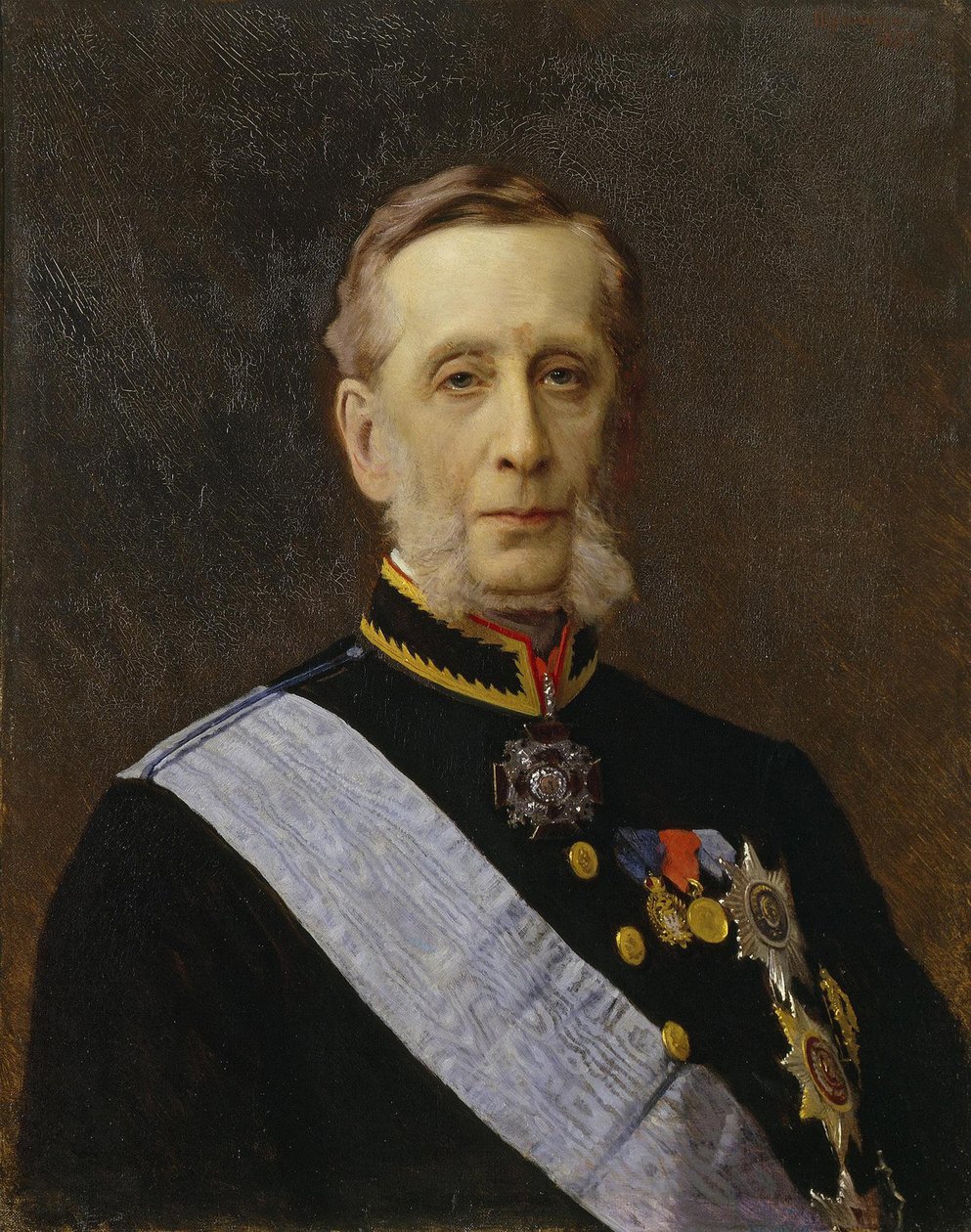 Portrait du comte Piotr Alexandrovitch Valouïev 1815-1890, 1880 - Ivan Nikolaevich Kramskoy