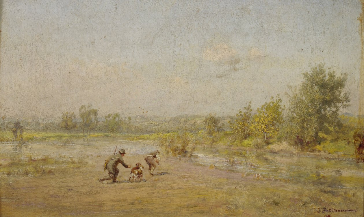 Les Chasseurs - Ivan Pavlovich Pokhitonov