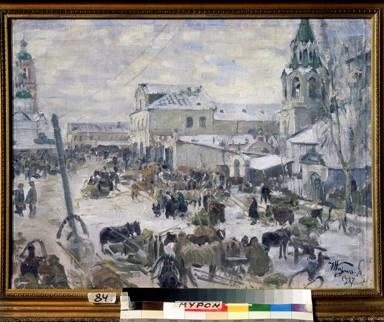 Une église à Murom - Ivan Semyonovich Kulikov