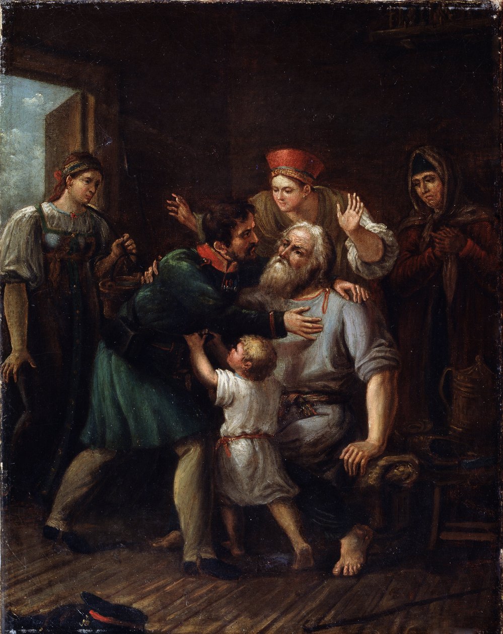 Le retour du guerrier - Ivan Vasilyevich Luchaninov