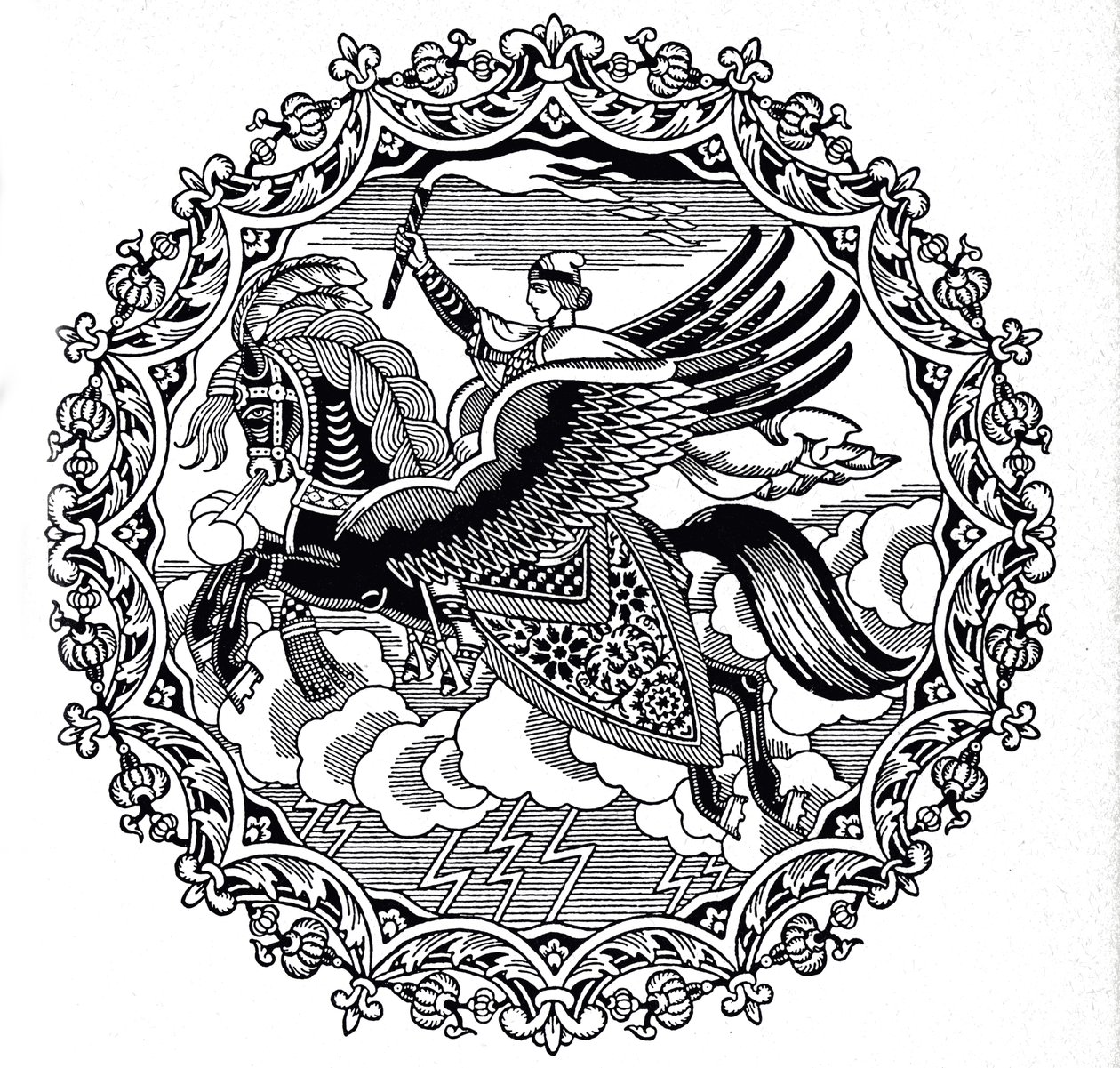 Ilya Mouromets, 1934 - Ivan Yakovlevich Bilibin