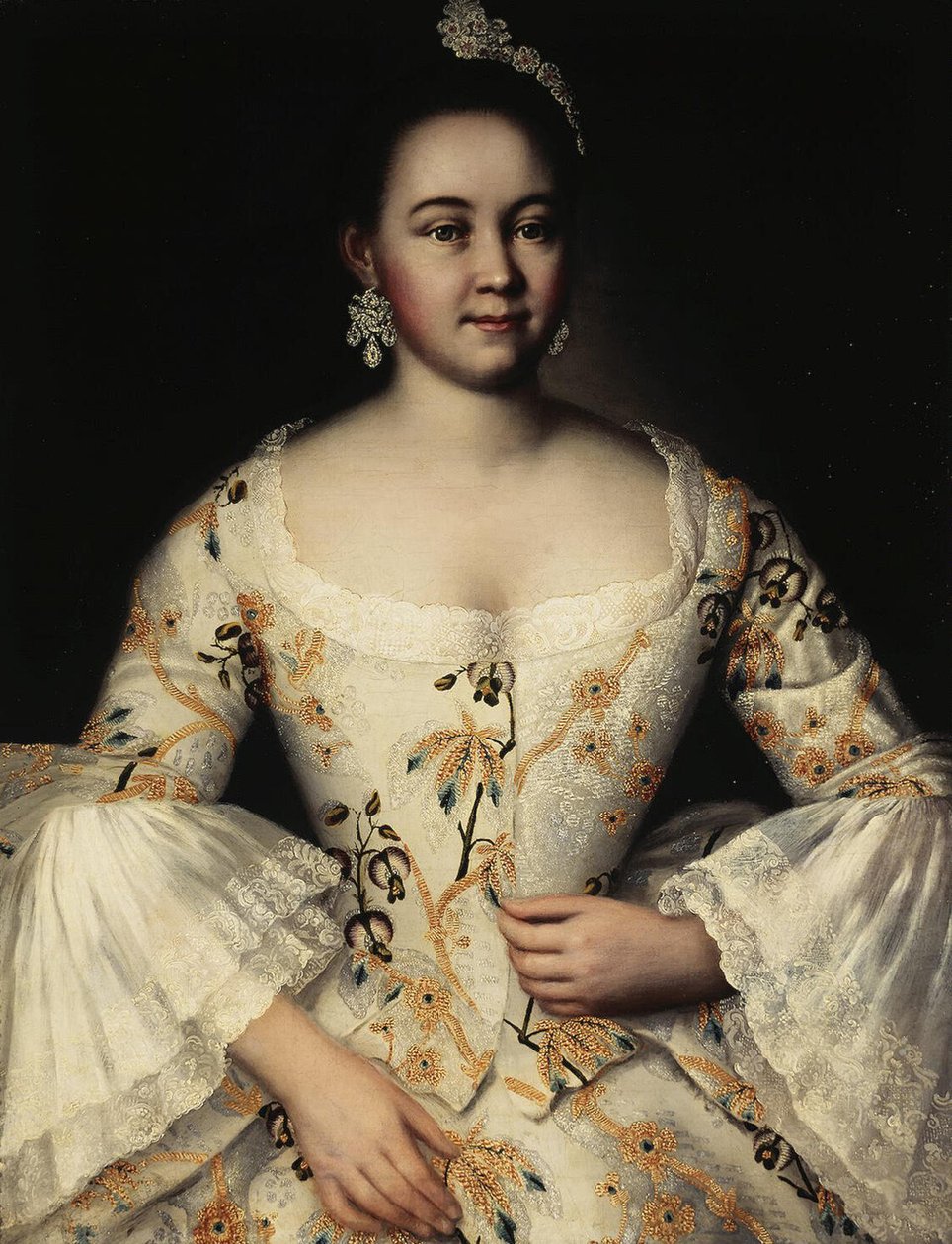 Portrait de Stepanida Yakovleva - Ivan Yakovlevich Vishnyakov