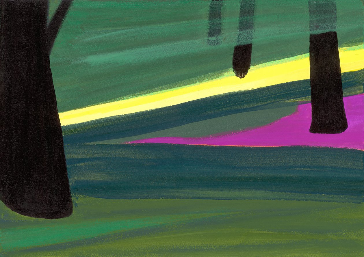 Série des jardins de Kensington : Lumière dans le parc - Izabella Godlewska de Aranda