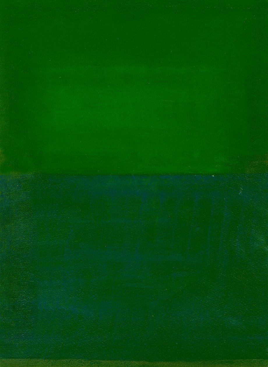Espace, Temps, Mouvement, Vert, 2010 - Izabella Godlewska de Aranda