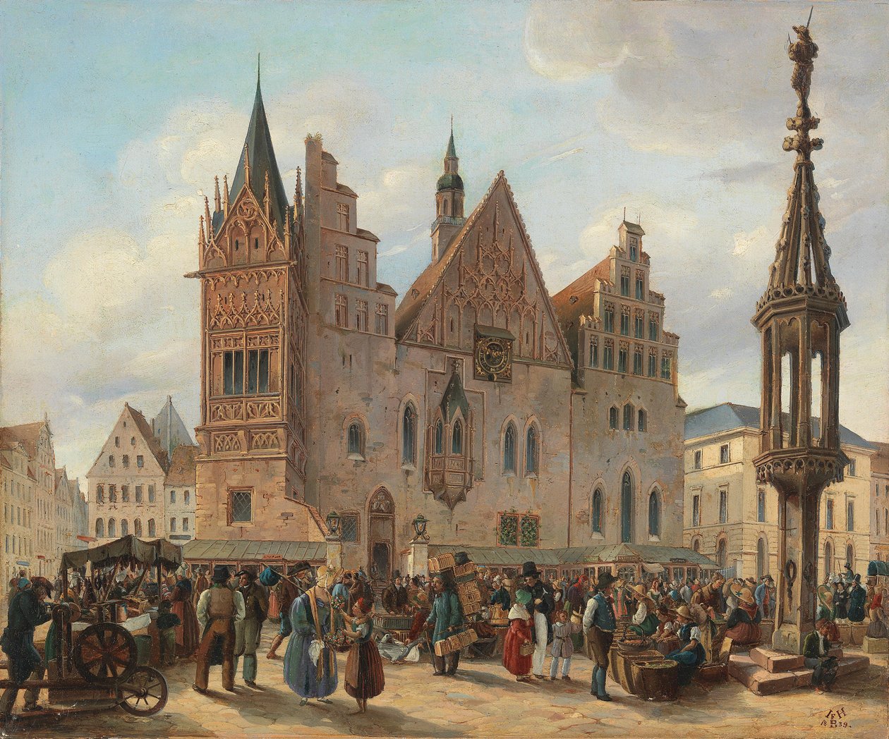 Place du marché de Breslau avec l