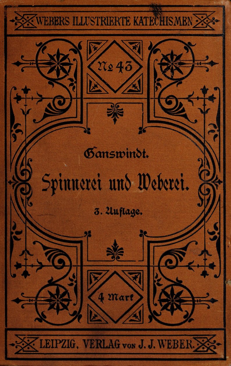 Couverture du n° 43 de la série Webers Illustrierte Katechismen - J. J. Weber