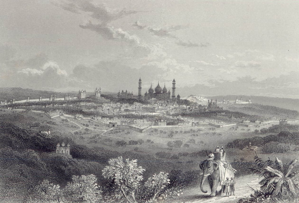 Delhi, gravé par Edward Paxman Brandard (1819-98) vers 1860 - John Ramage