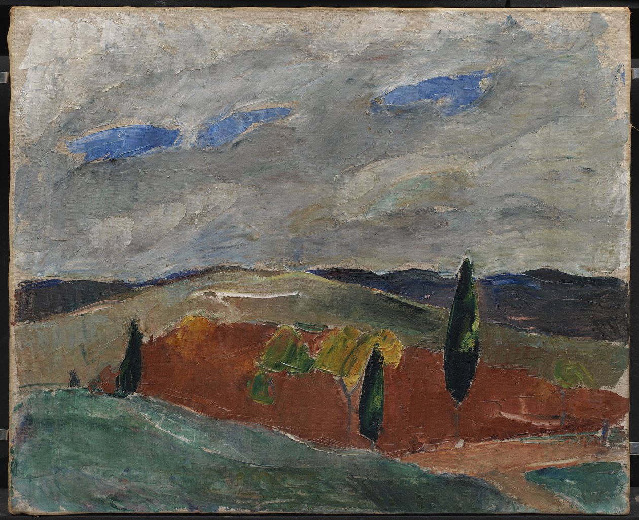 Le chemin vers le cimetière à Tolède - J.A. Jerichau