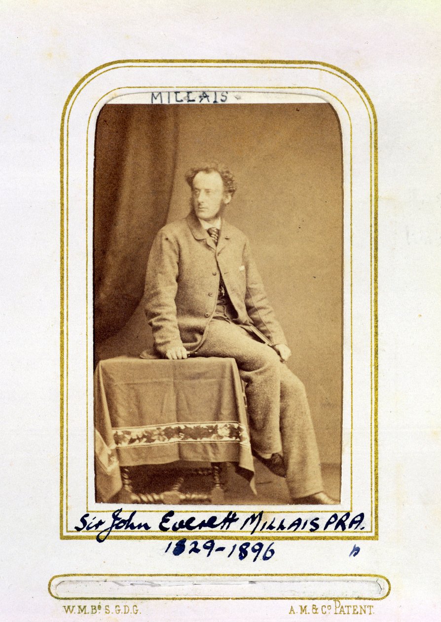 Portrait de Sir John Everett Millais (1829-96) - J.C. Watkins