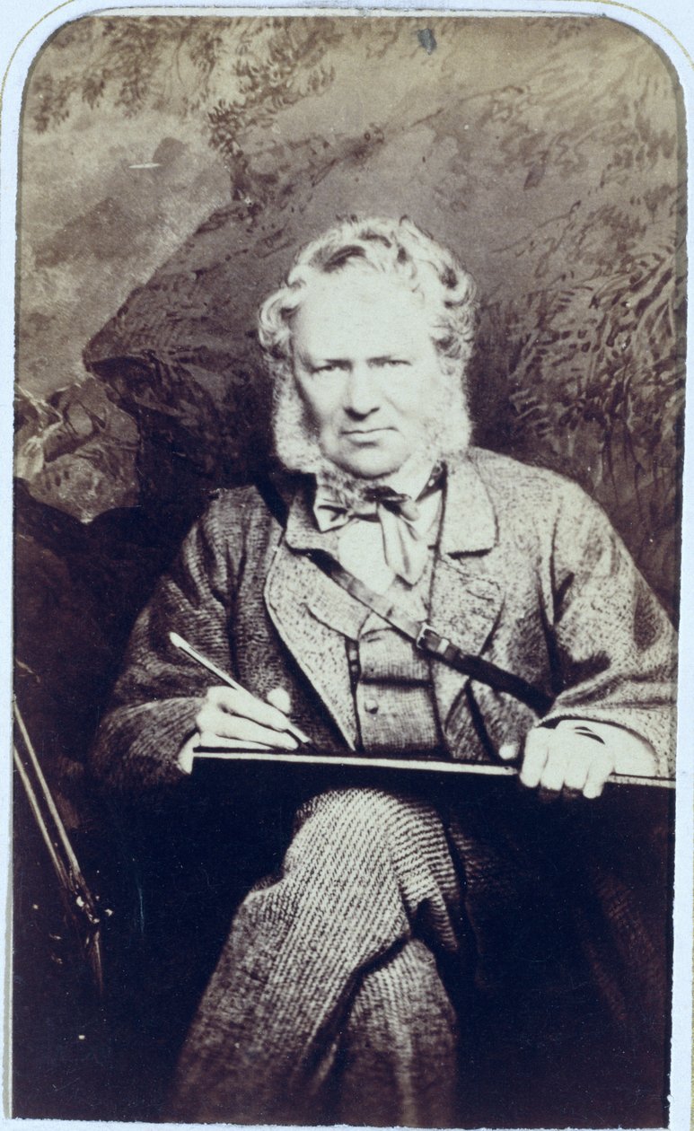 Portrait de Sir Edwin Landseer (1802-73) - J.C. Watkins