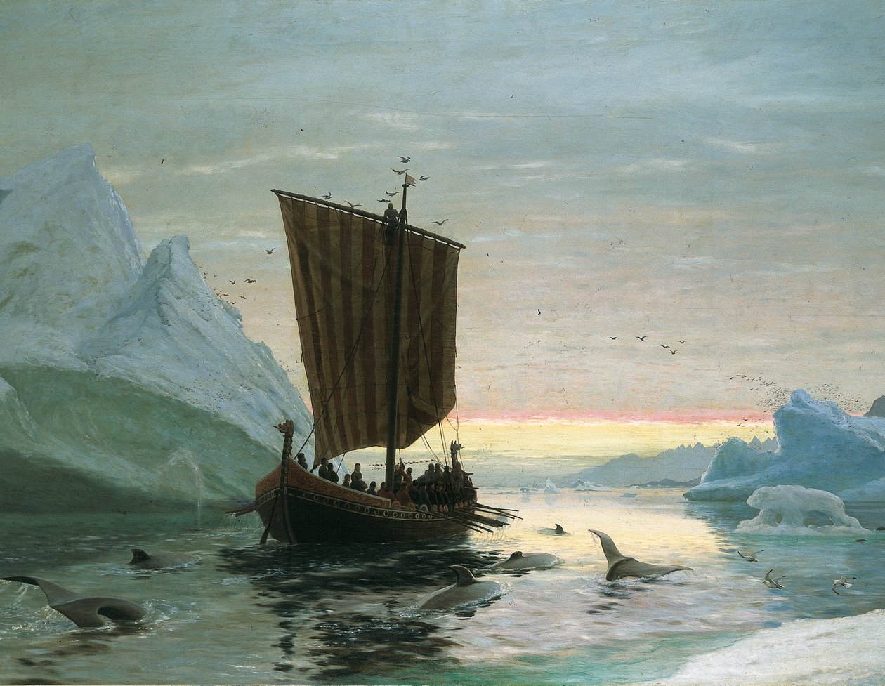 Erik le Rouge découvre le Groenland - J.E. Carl Rasmussen