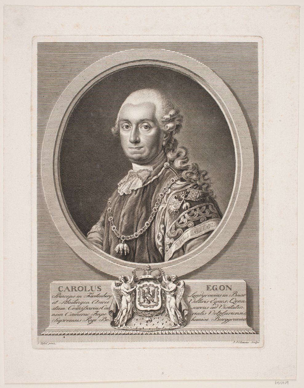 Carl Egon, prince de Fürstenberg - J.F. Clemens