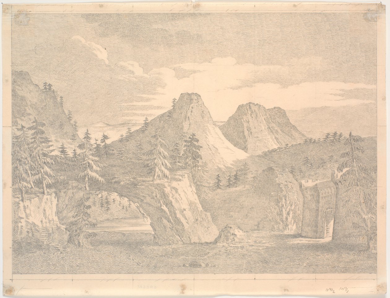 Esquisses de Chipart pour le ballet "Lagertha" - J.F. Clemens