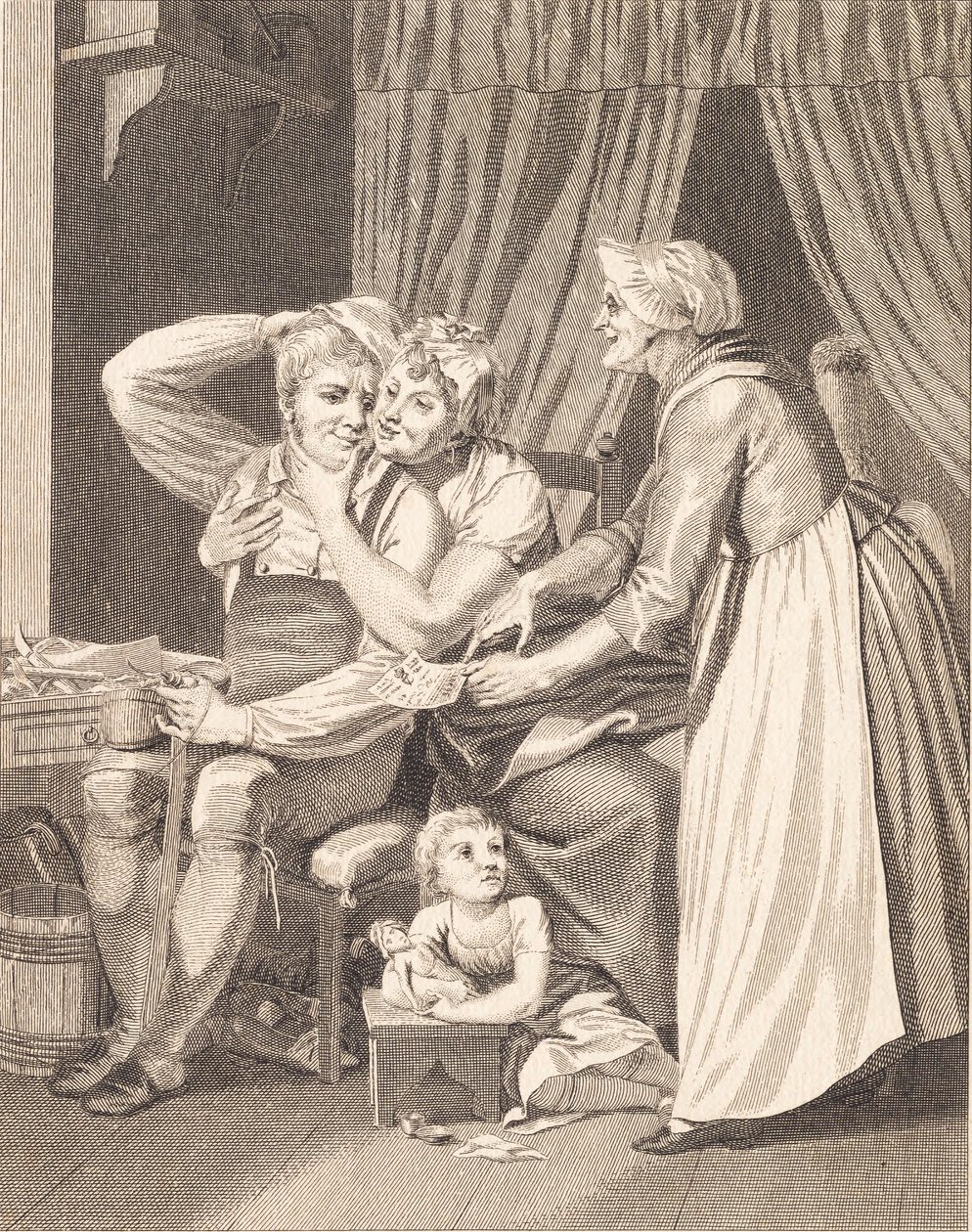 Le billet de loterie - J.F. Clemens