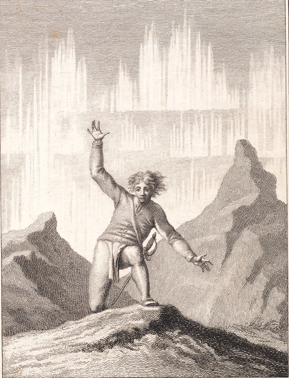 Niels Klim réapparaît parmi les falaises norvégiennes - J.F. Clemens