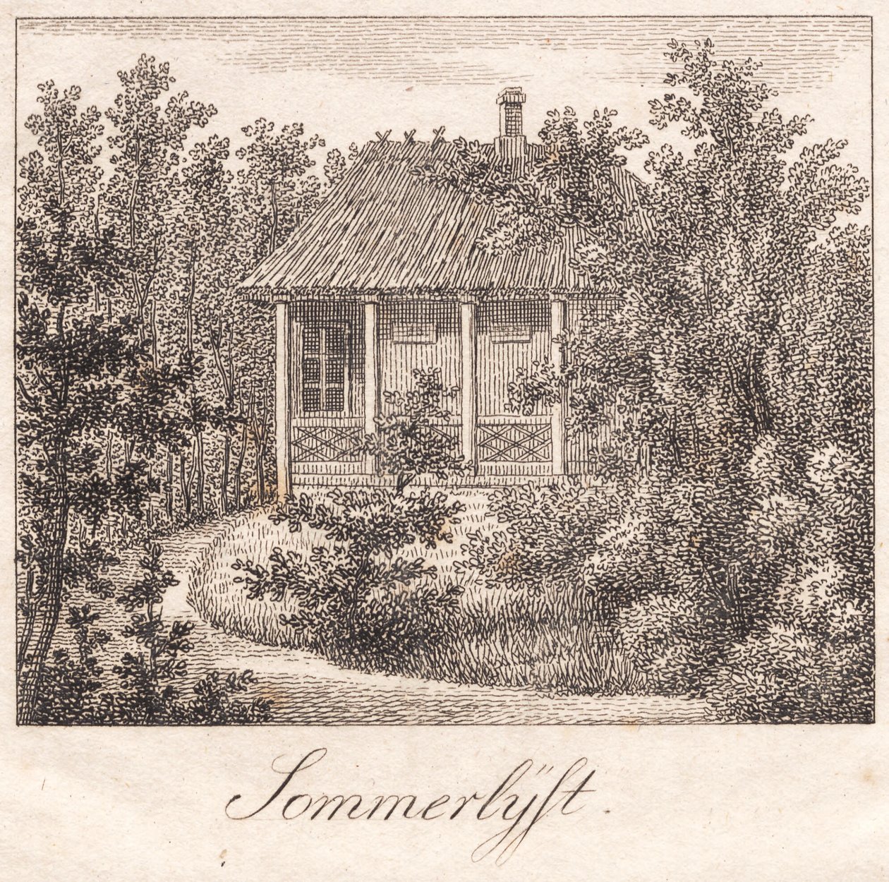 Jardin de Sanderumgaard - J.F. Clemens
