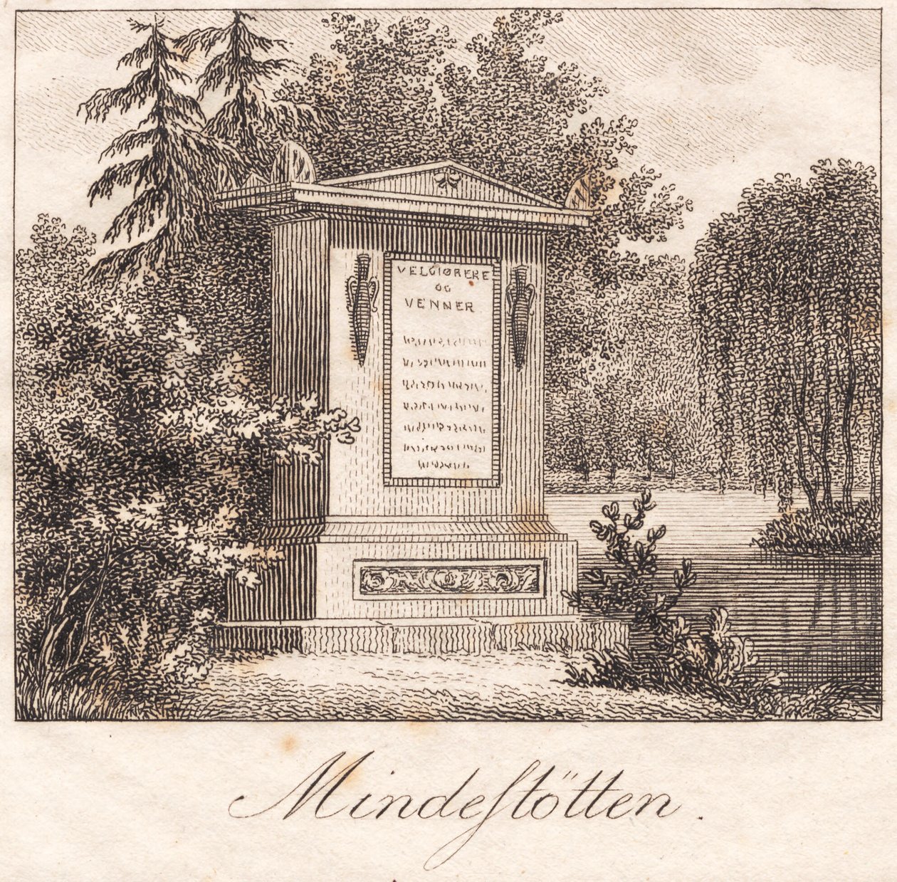 Le jardin de Sanderumgaard - J.F. Clemens