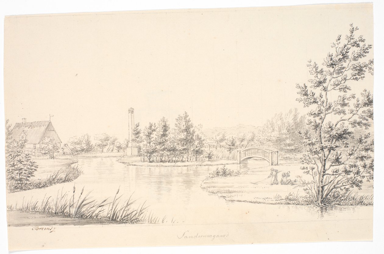Le jardin de Sanderumgaard XII - J.F. Clemens