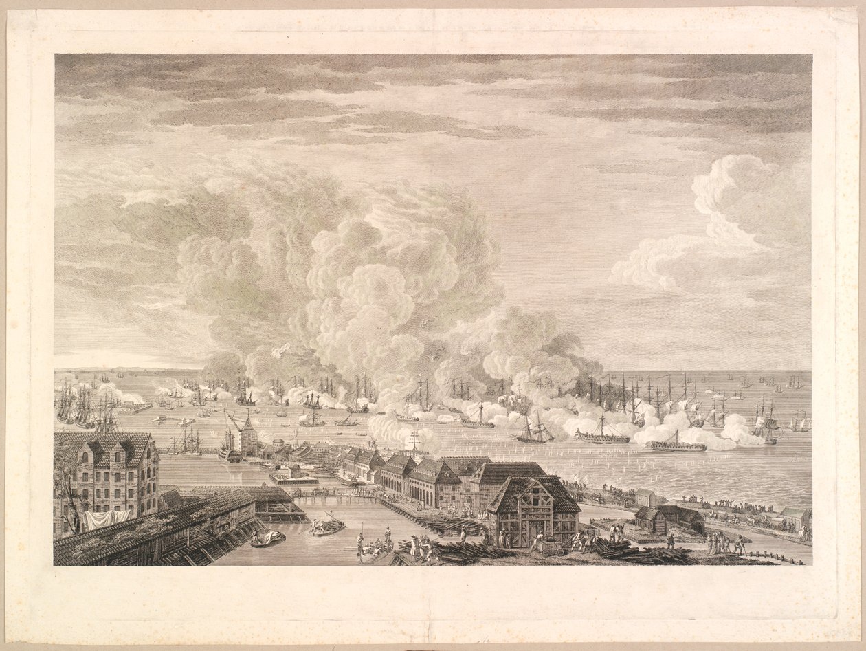 La bataille de la rade, 2 avril 1801 - J.F. Clemens