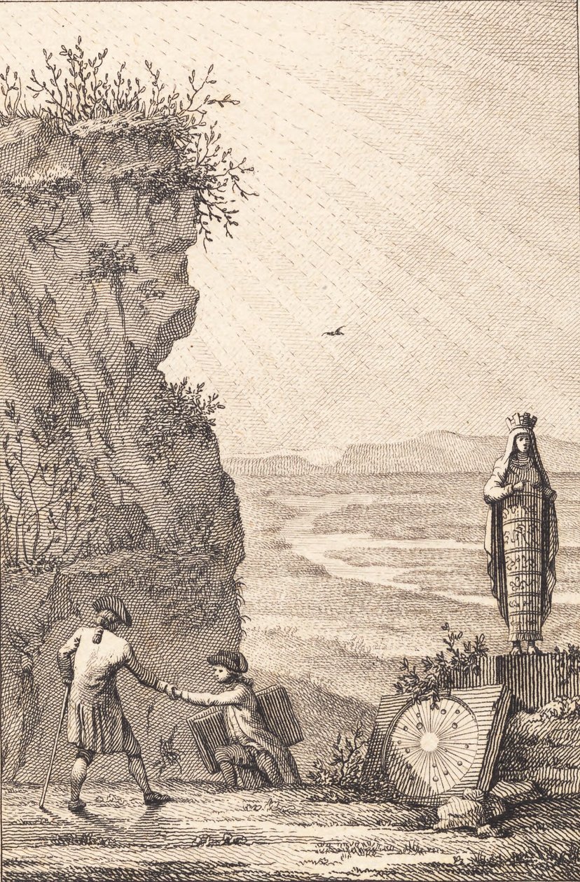Titre en cuivre pour Olavides - J.F. Clemens