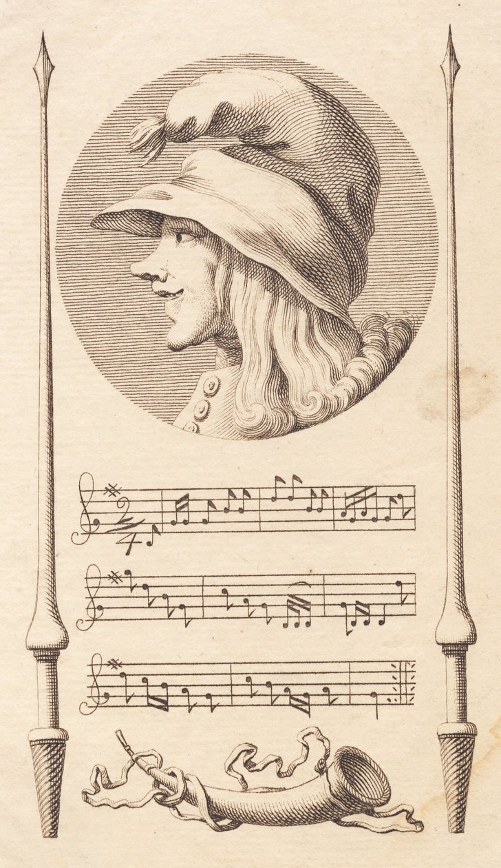 Vignette. Tête d