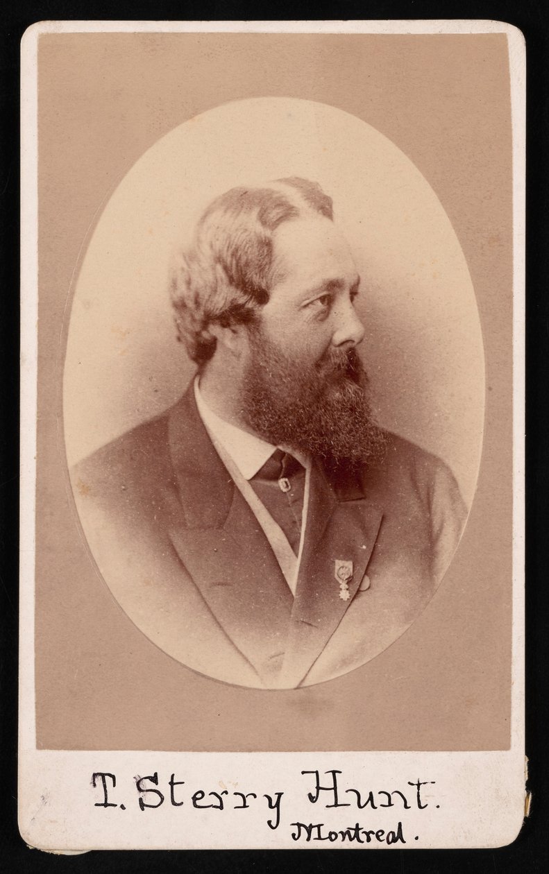 Portrait de Thomas Sterry Hunt 1826-1892, avant 1892 - JG Parks