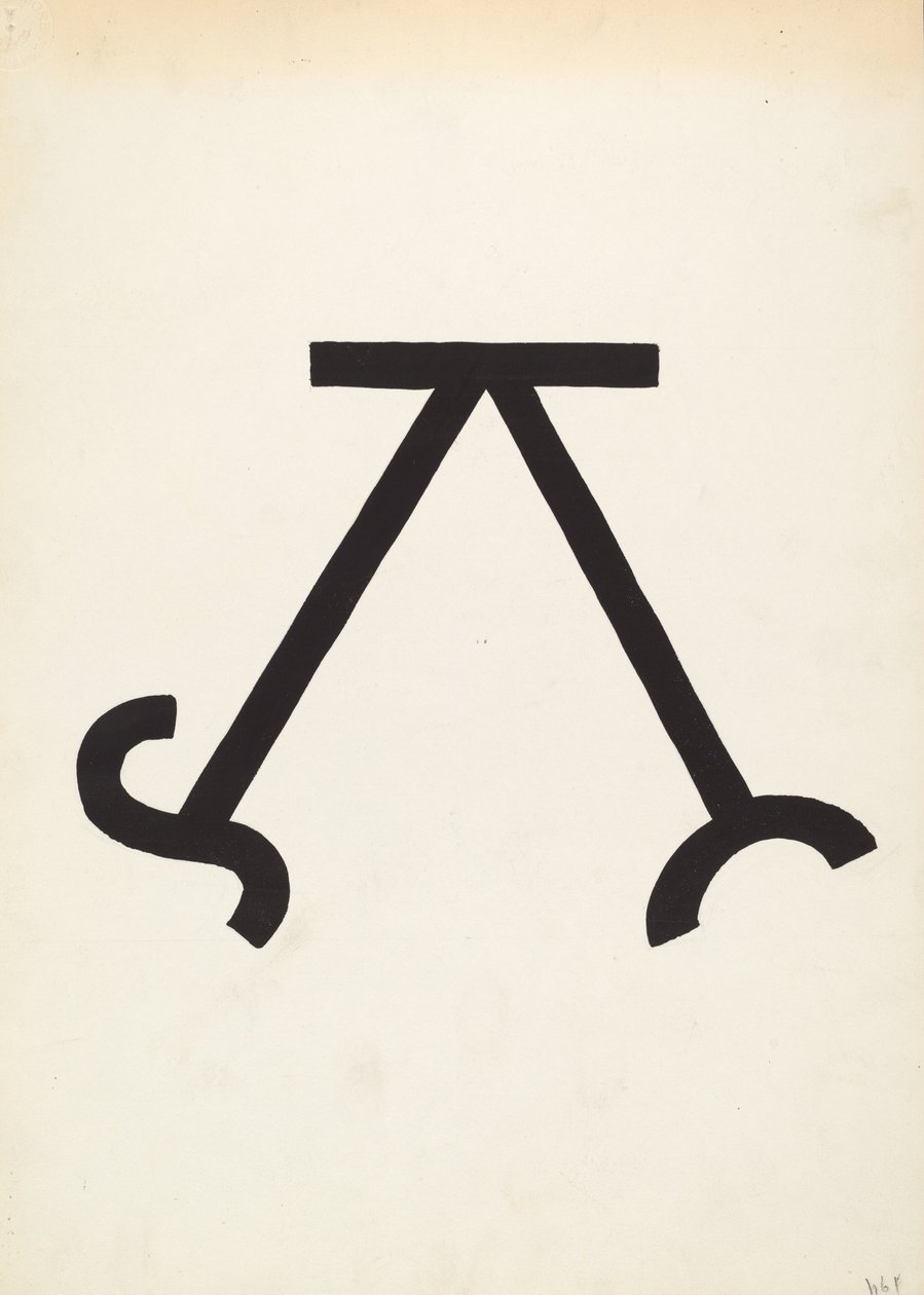 Marque de bétail, vers 1936 - J.Henry Marley