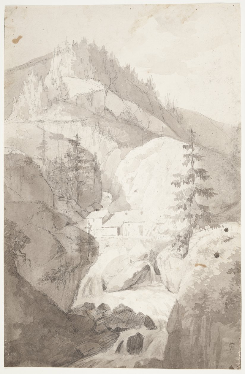 Une cascade à St. Pierre d