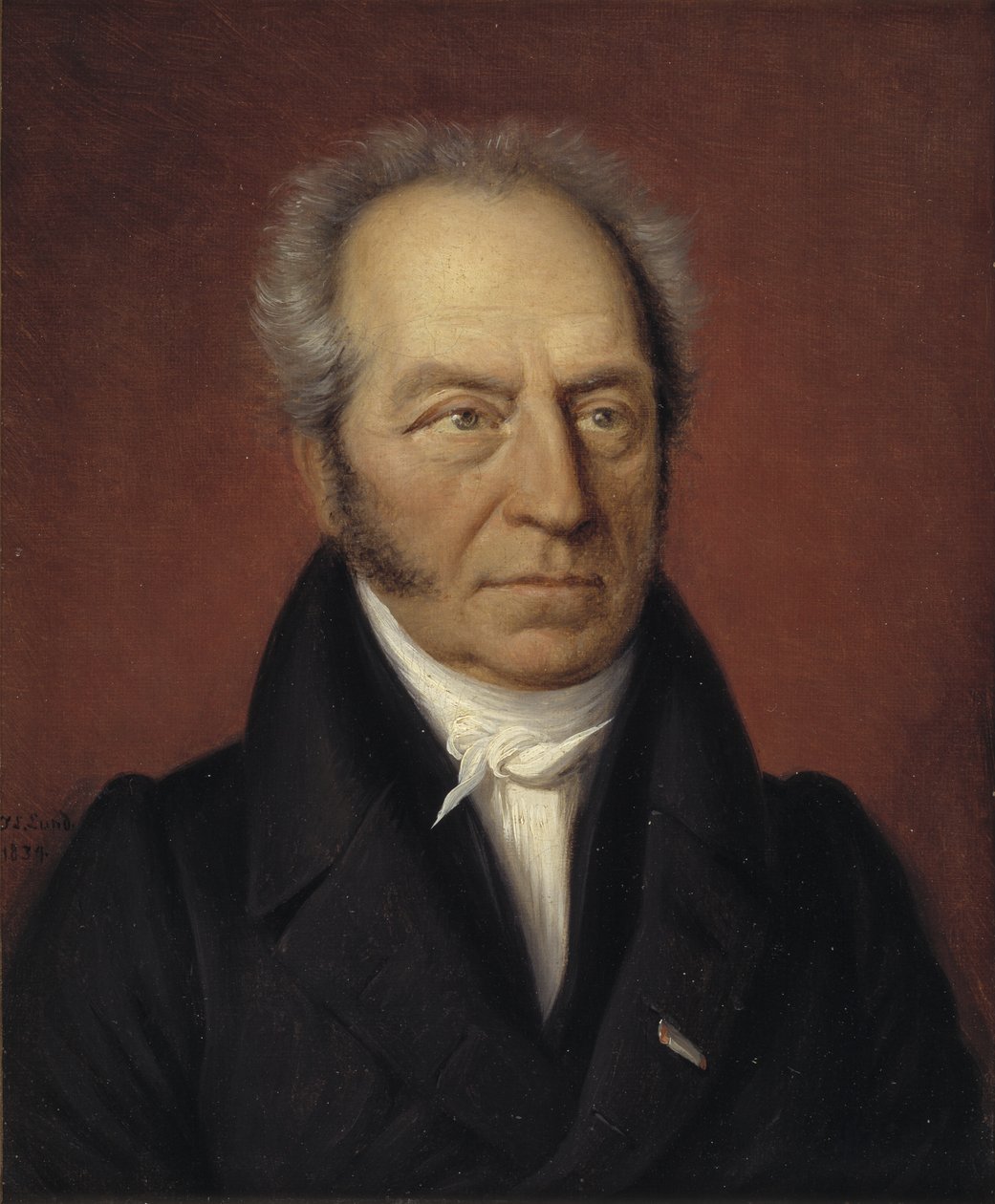 J.C. Spengler. Gardien du Cabinet Royal des Curiosités - J.L. Lund