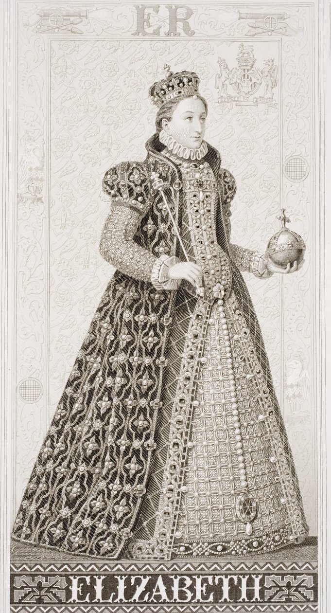 Reine Élisabeth I (1533-1603) de 
