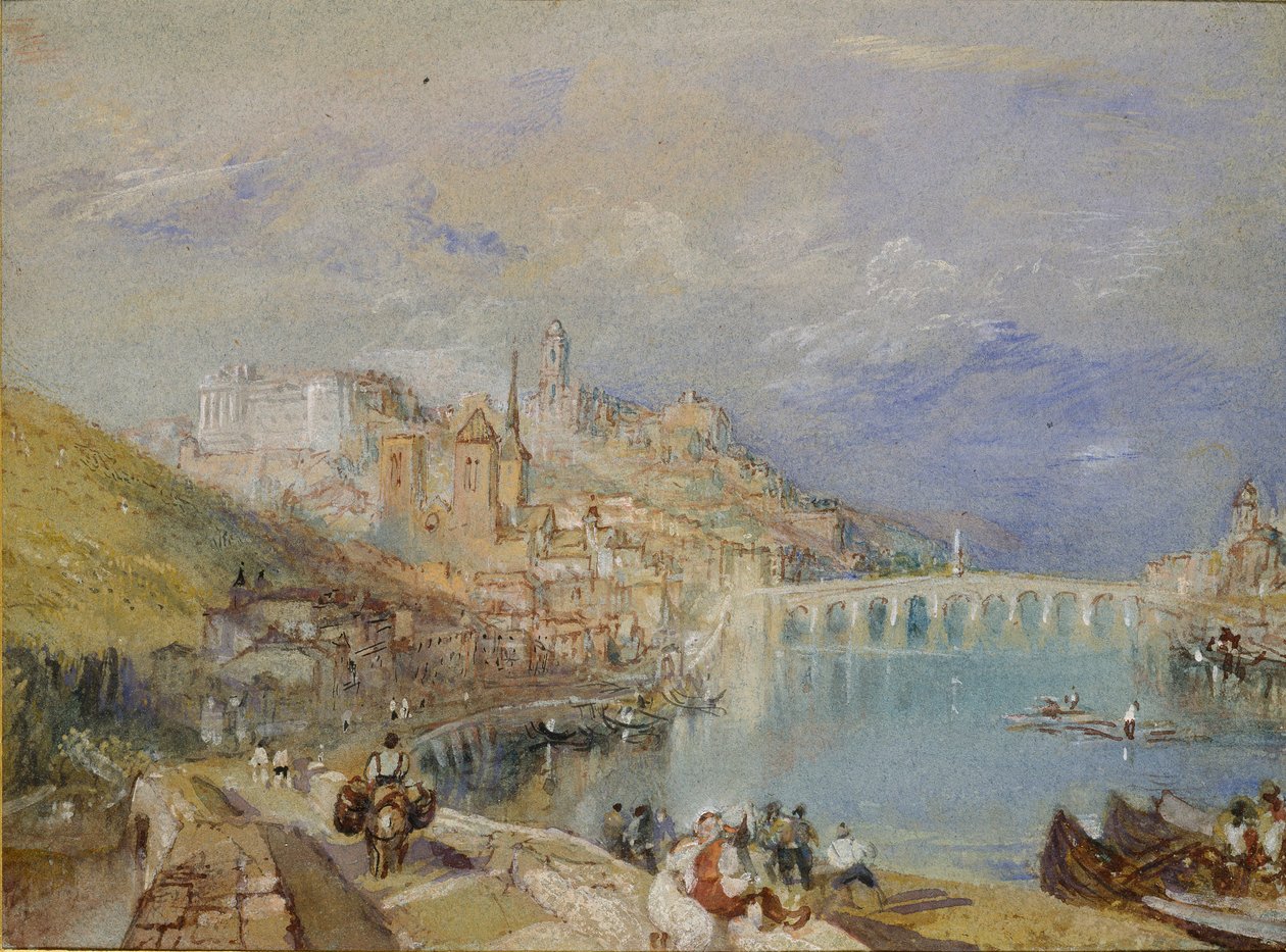 Blois, vers 1830 - Joseph Mallord William Turner