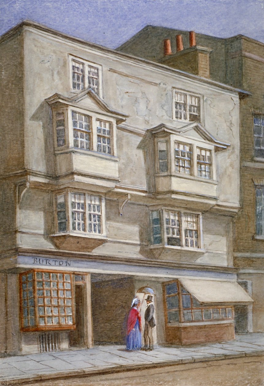 Coleman Street, City de Londres, 1868 - JT Wilson