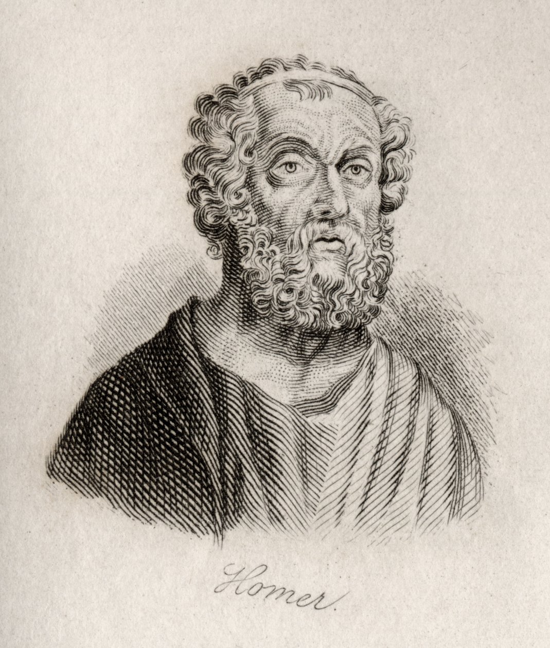 Homère - J.W. Cook