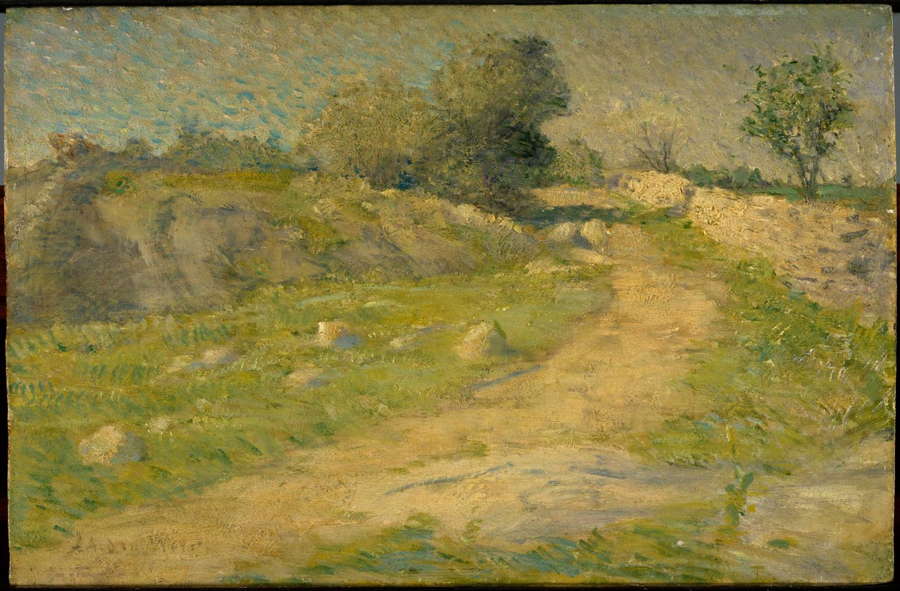 Le chemin - J. Alden Weir