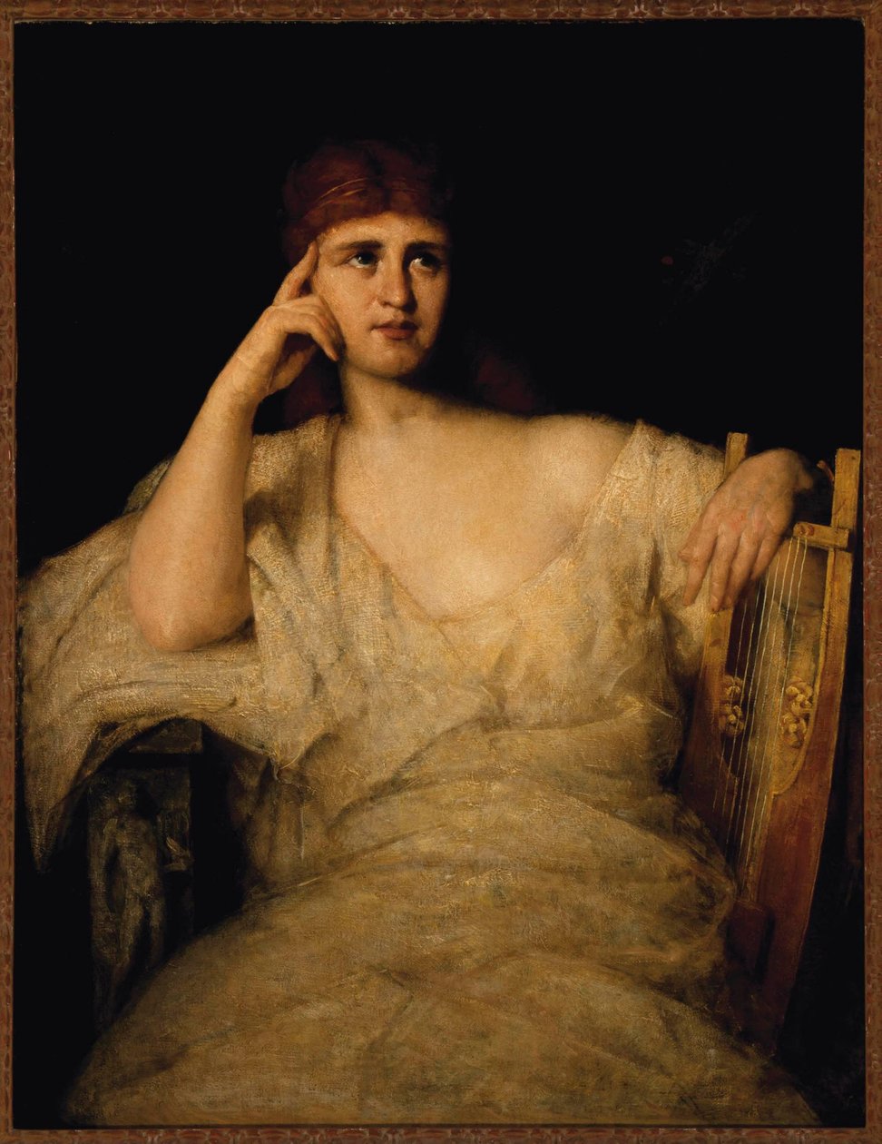La muse de la musique - J. Alden Weir