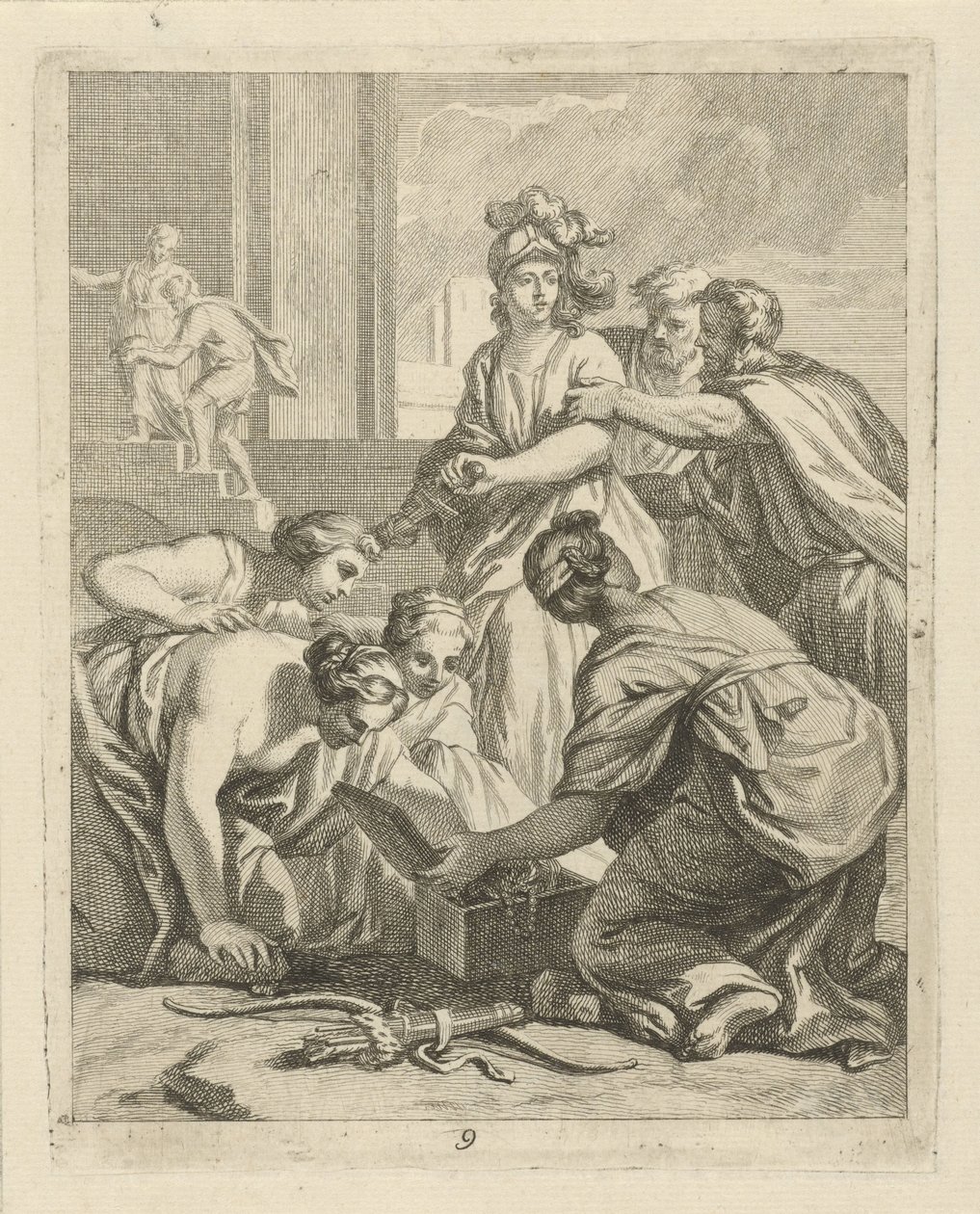 Achille et les filles de Lycomède (Scènes de la vie d