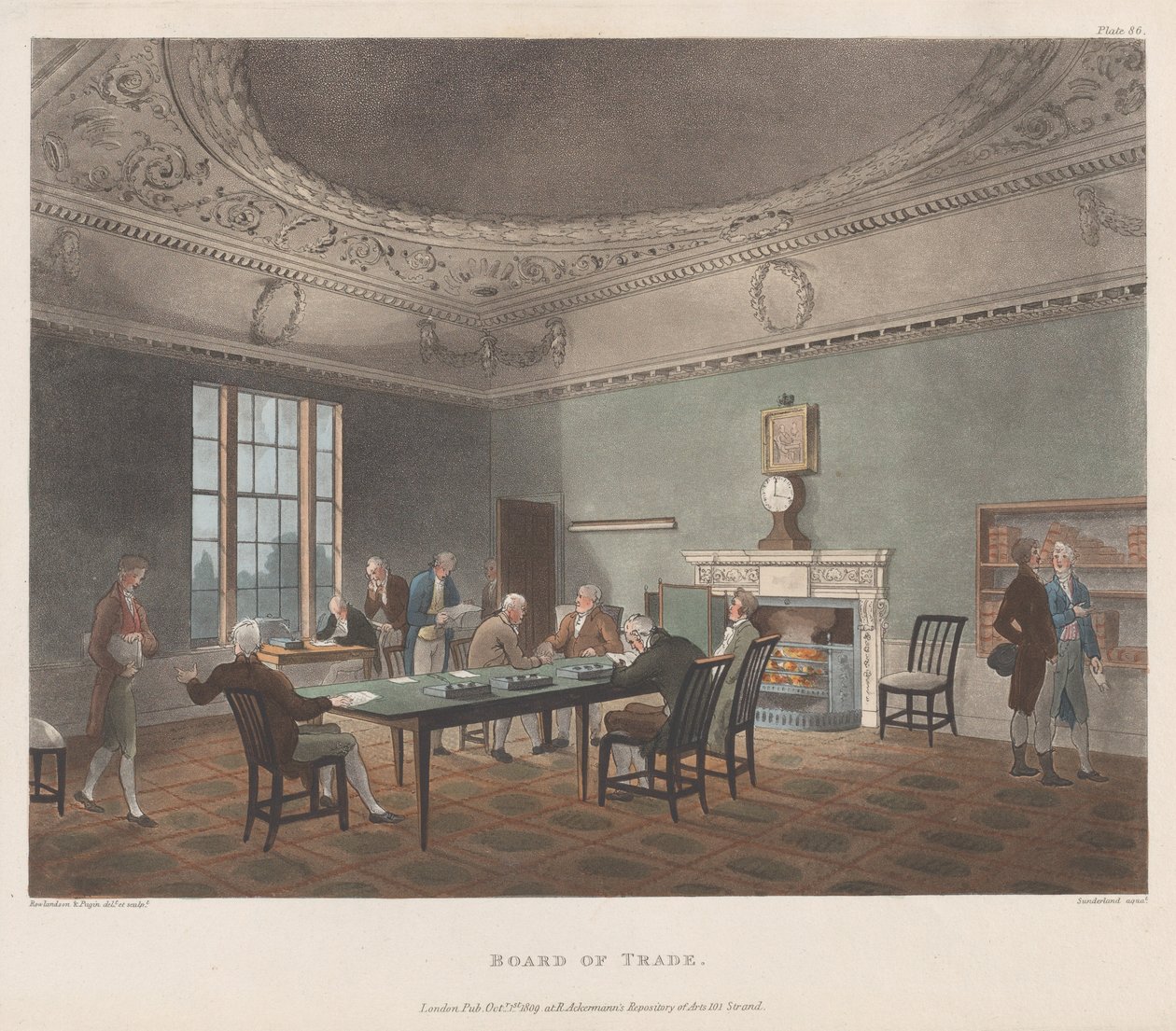 Conseil du commerce, 1er octobre 1809 - J. Bluck