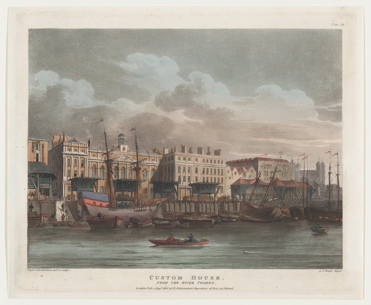 Douane, 1er août 1808 - J. Bluck