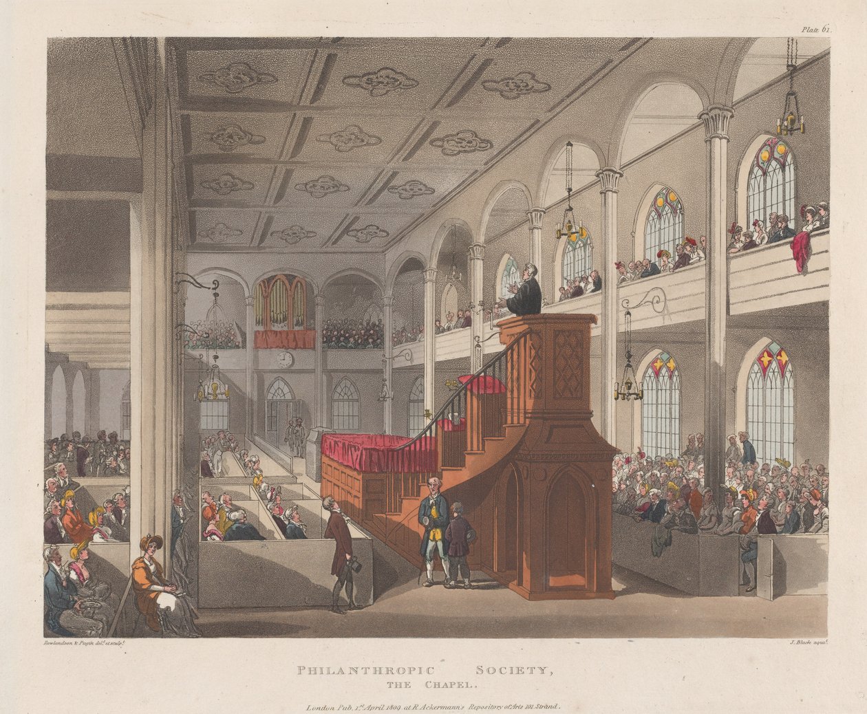 Société Philanthropique, La Chapelle - J. Bluck