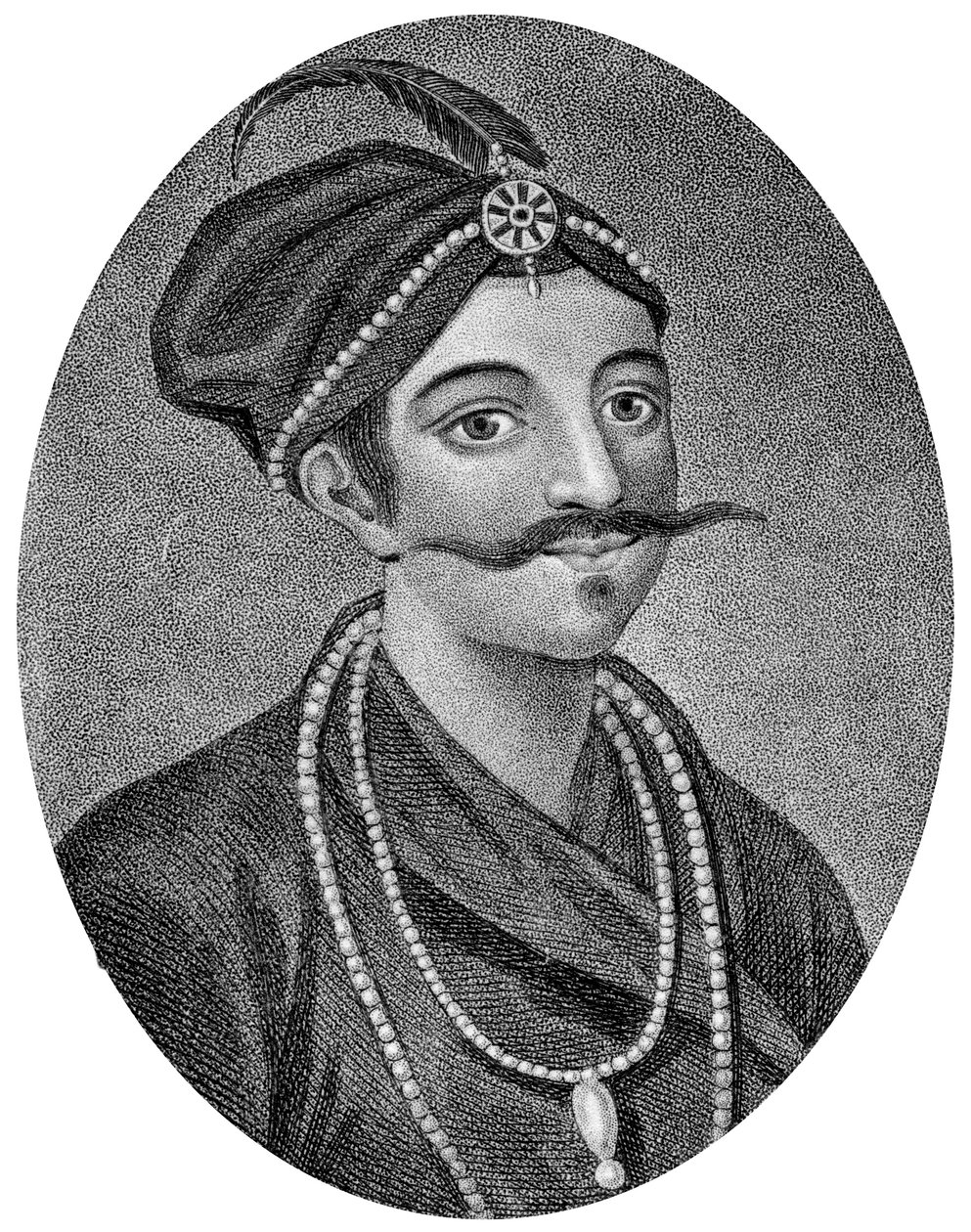 Un prince chinois de la race tartare Manchoo, 1801 - J. Chapman