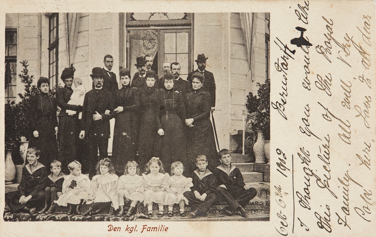 La famille royale danoise - J. Peterson and Co