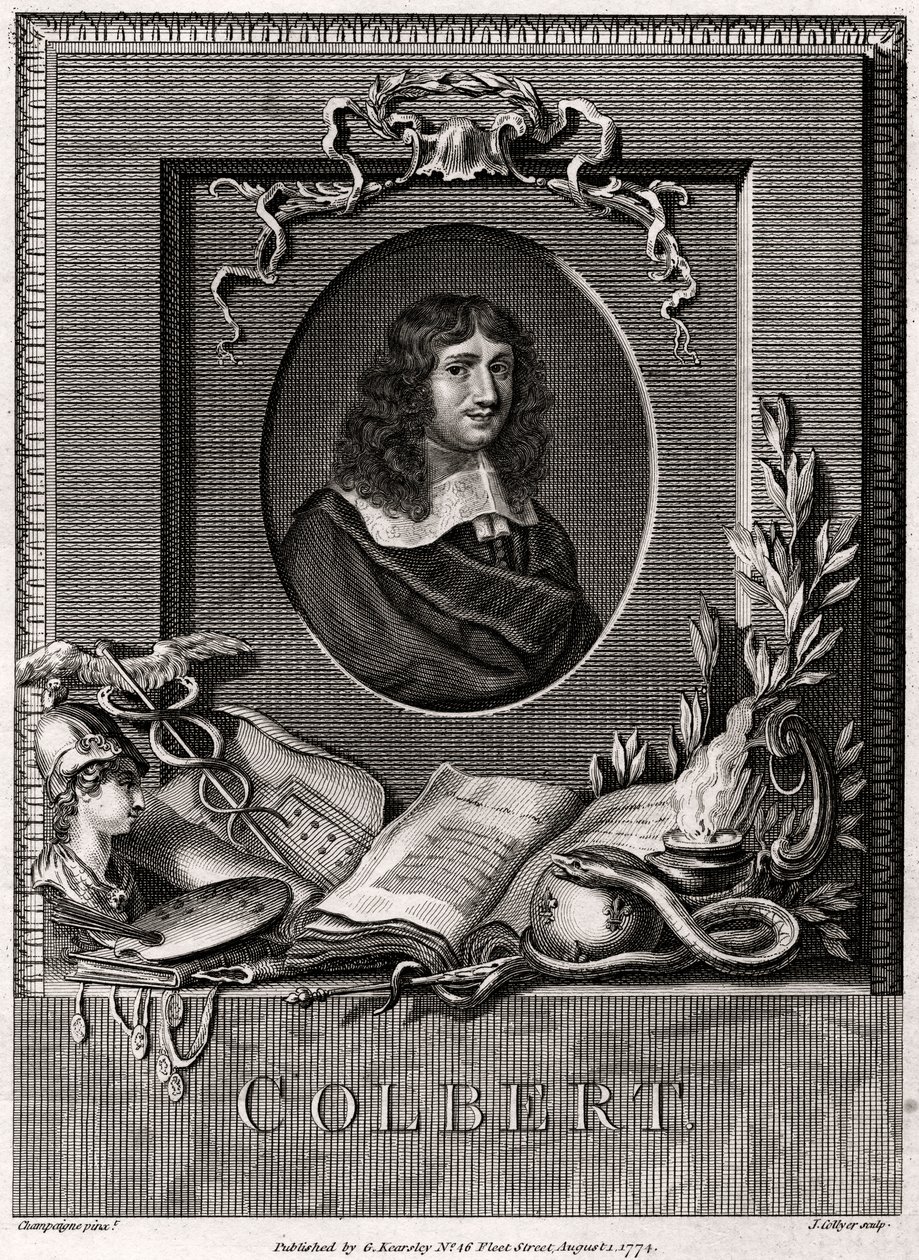Colbert | J. Collyer | Estampe d'art