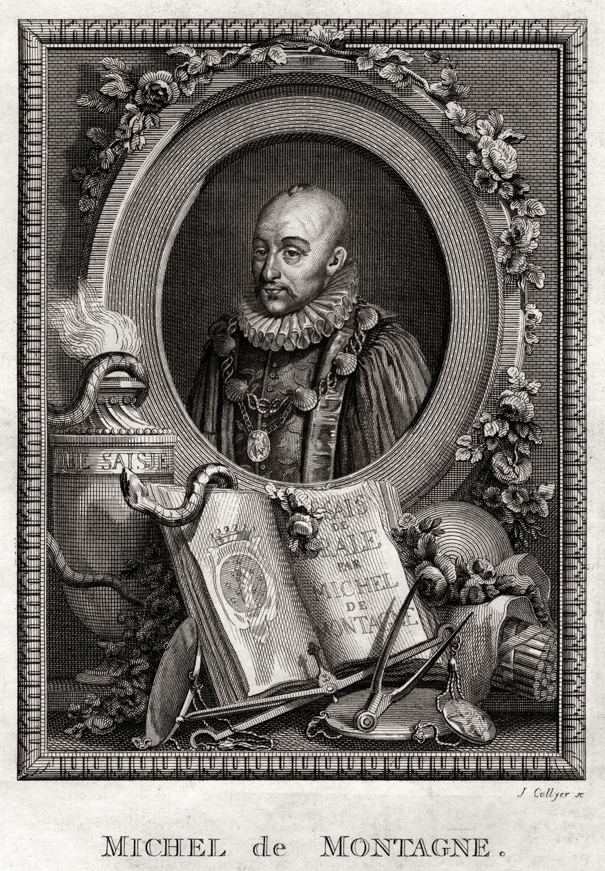 Michel de Montaigne, 1775 - J. Collyer