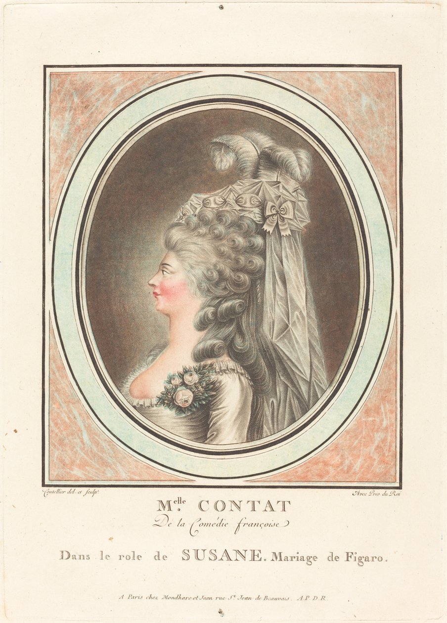 Mademoiselle Contat - J. Coutellier