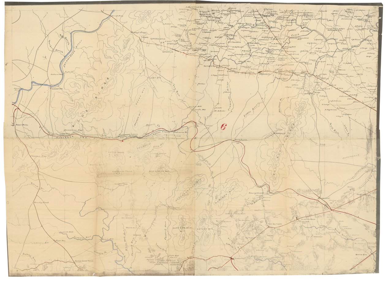 [Virginie centrale] - J. F.; Schedler United States. Army. Corps Of Topographical Engineers; Gedney