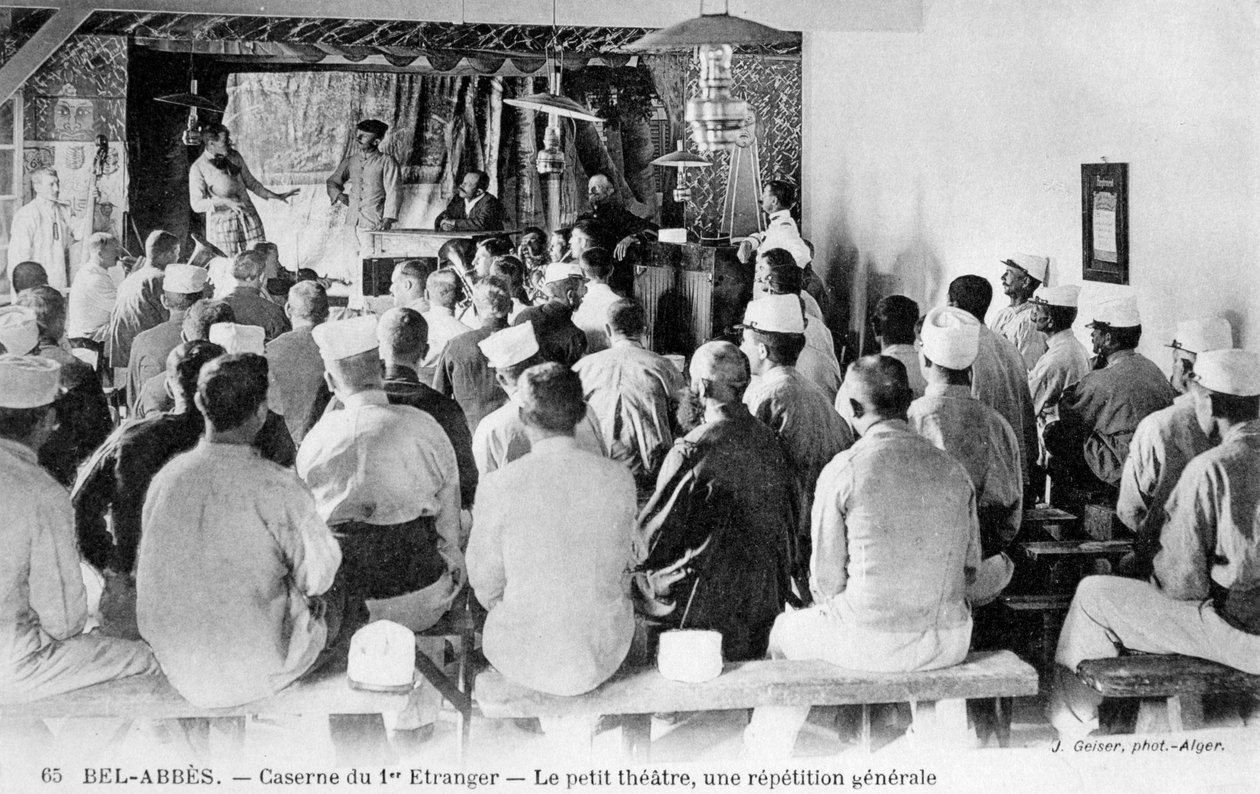 Légion étrangère française, Sidi Bel Abbès, Algérie, 20e siècle - J. Geiser