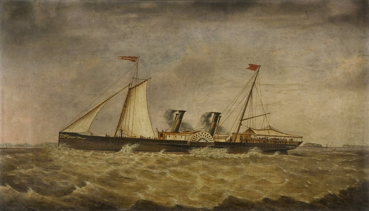Ancien bateau à vapeur de plaisance de Bristol 