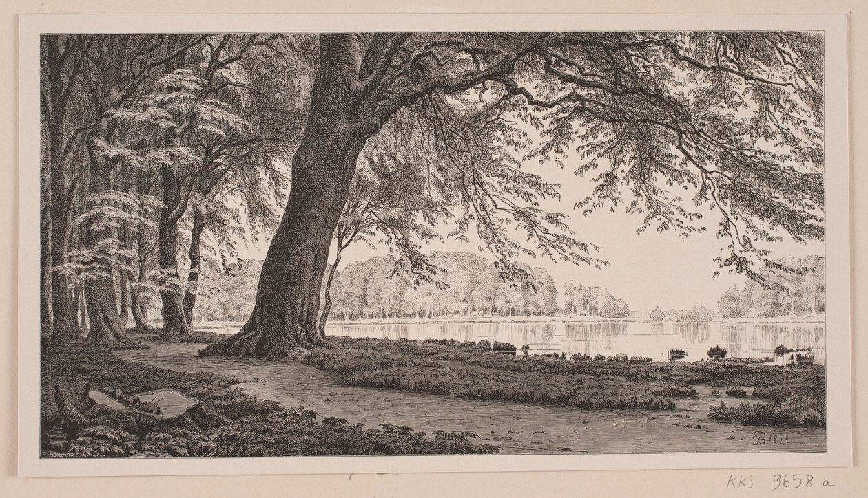 Après-midi de printemps au lac Fuglesang à Dyrehaven - J. Hildebrand