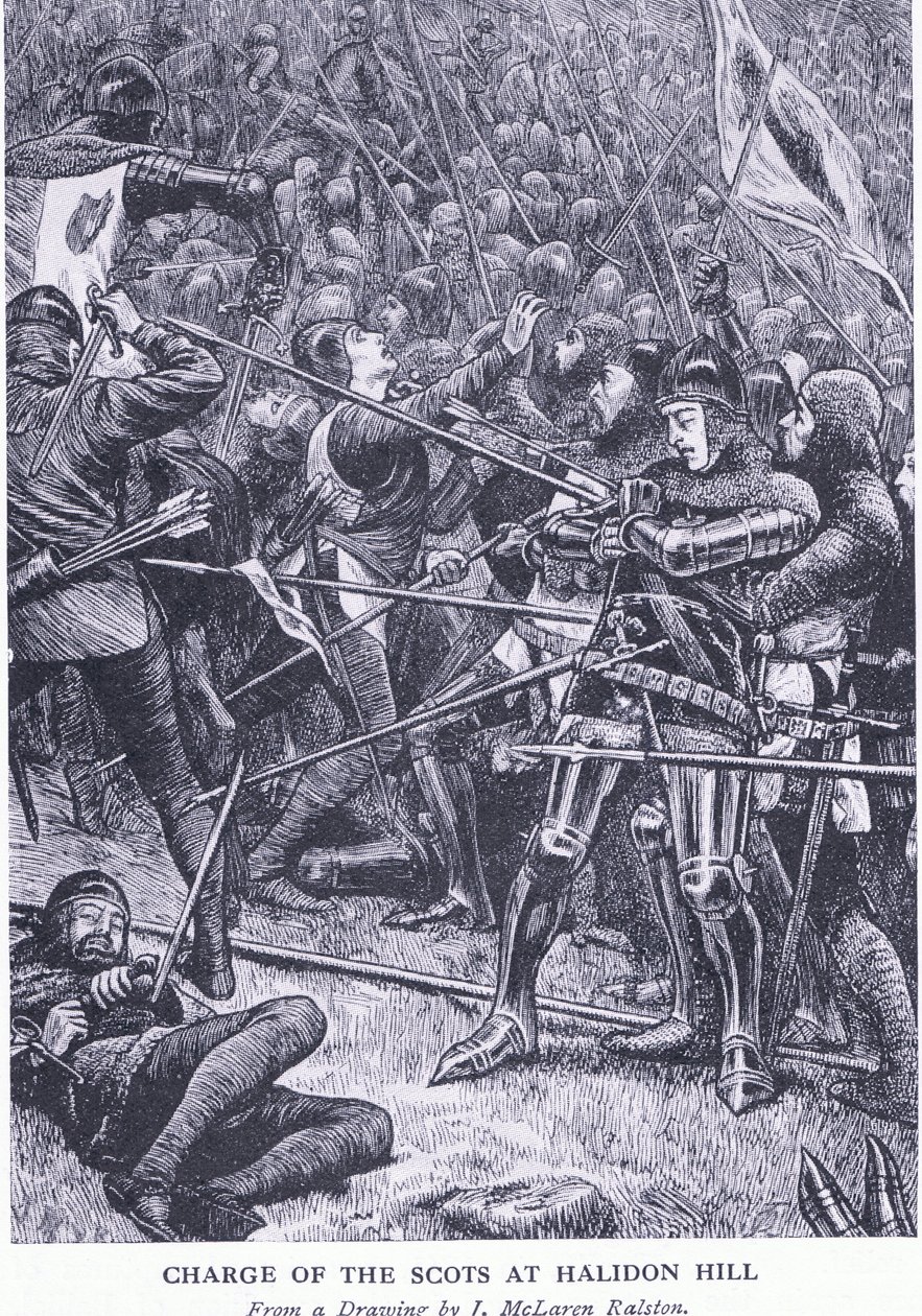 Charge des Écossais à Halidon Hill, de l